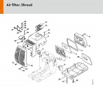 Stihl FS 550 Clearing Saws Spare Parts